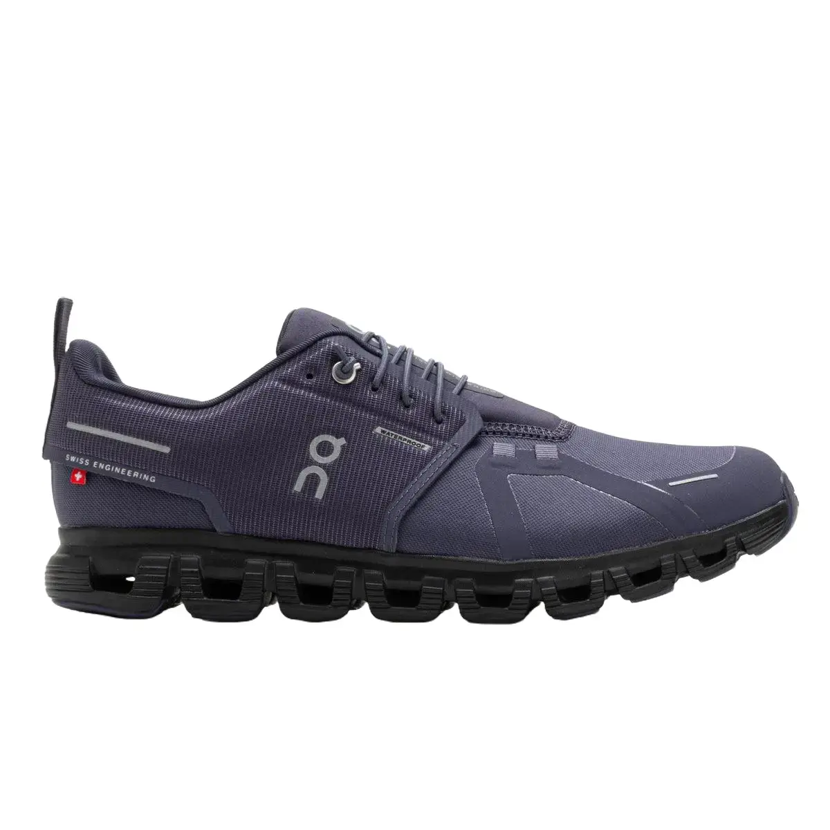 On Running Cloud 6 Waterproof Flint Black 3MF10064641 Men's Fashion Sneaker New