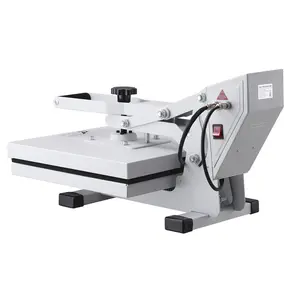 【fathersdaygift】VEVOR Heat Press, Heat Press Machine for T-Shirt, Fast Heating, Power Digital Industrial Sublimation Printer for Heat Transfer Vinyl, High Pressure Heat Press 15x15, Easy to Use, White