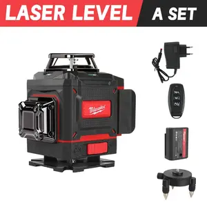 Milwaukee Degree Vertical Cross Laser Level 360 Green Beam Horizontal And Vertical Rechargeable Battery green laser level tools