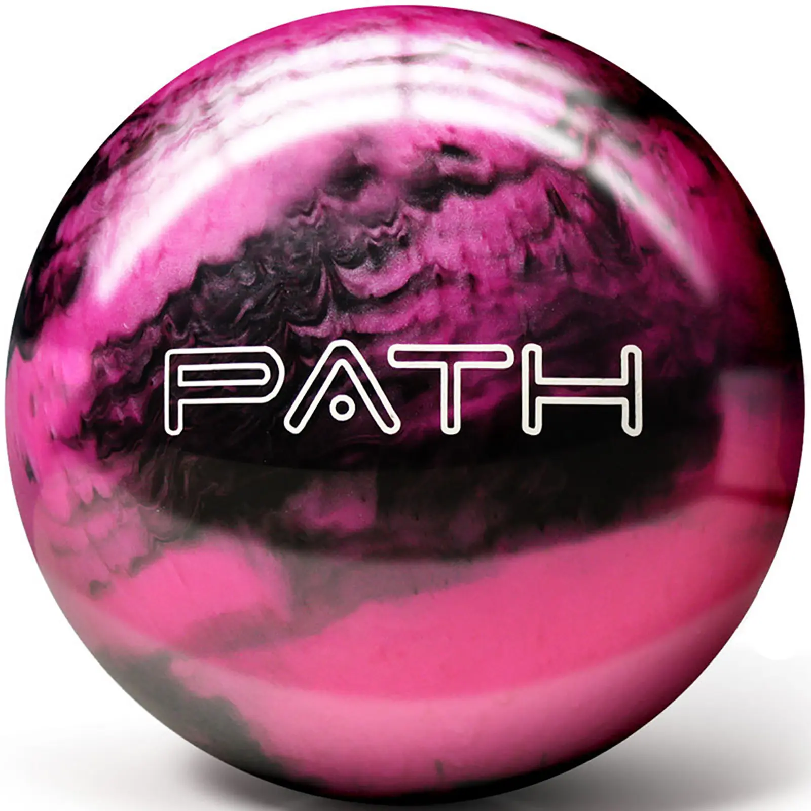 Pyramid Path Bowling Ball (Pink/Black)