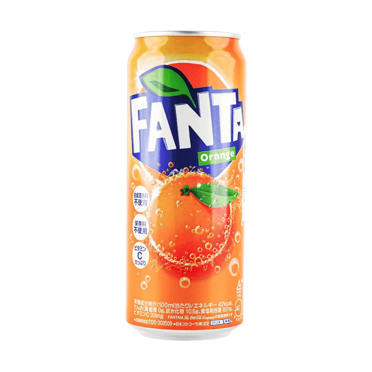 Fanta Orange Soda Japan Import - 500ml Bottle - Refreshing Citrus Flavor Fanta Orange Soda Japan Import - 500ml Bottle - Refreshing Citrus Flavor