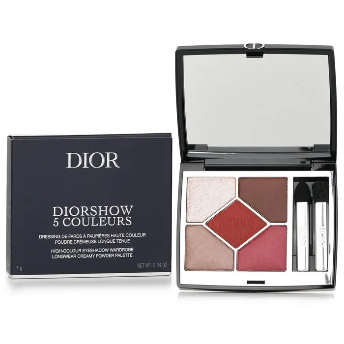 Christian Dior Diorshow 5 Couleurs Longwear Creamy Powder Colored Eyeshadow Palette - #673 Red Tartan