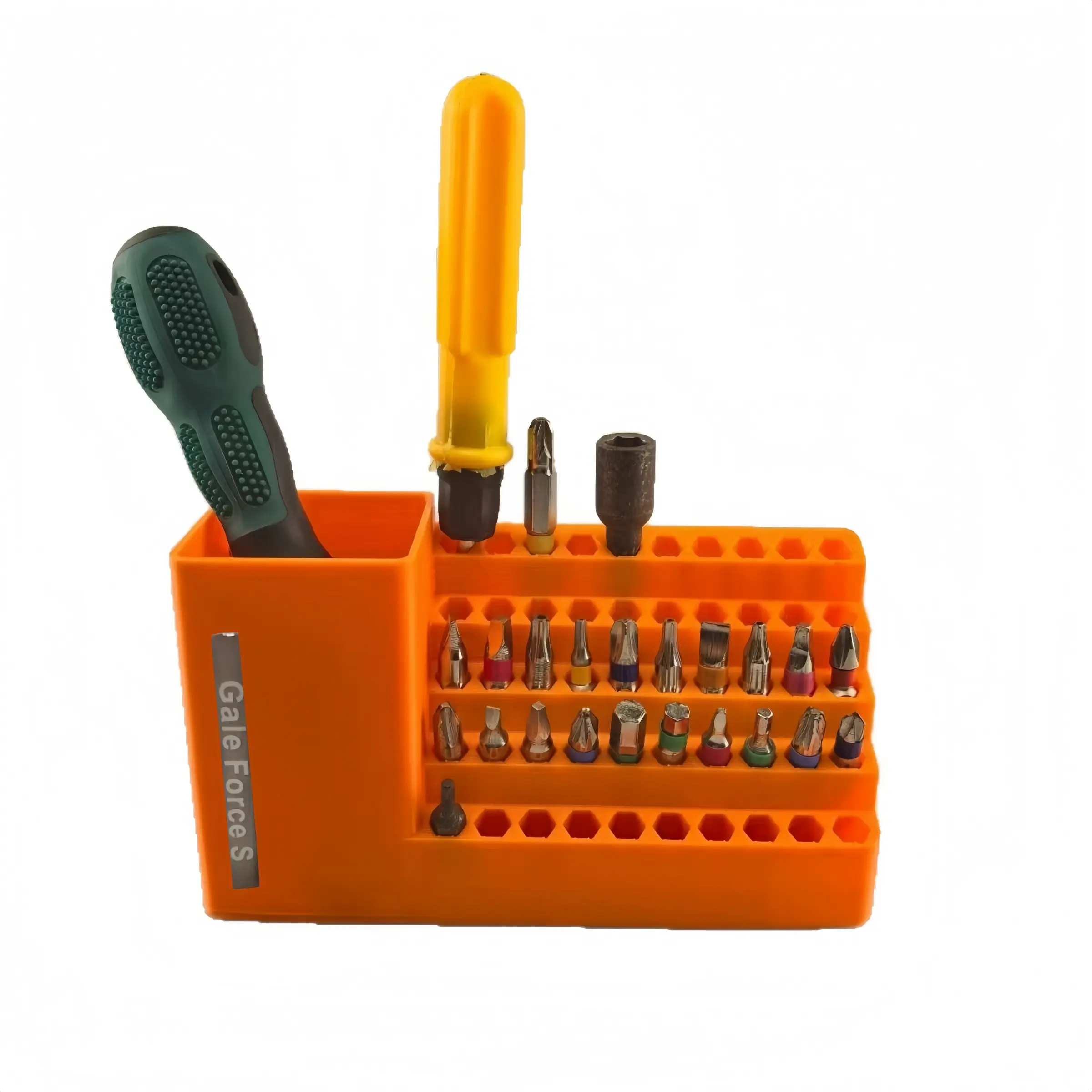 Injection Molded 50 Hole Screwdriver Bit Storage Tool Box, Electric ...