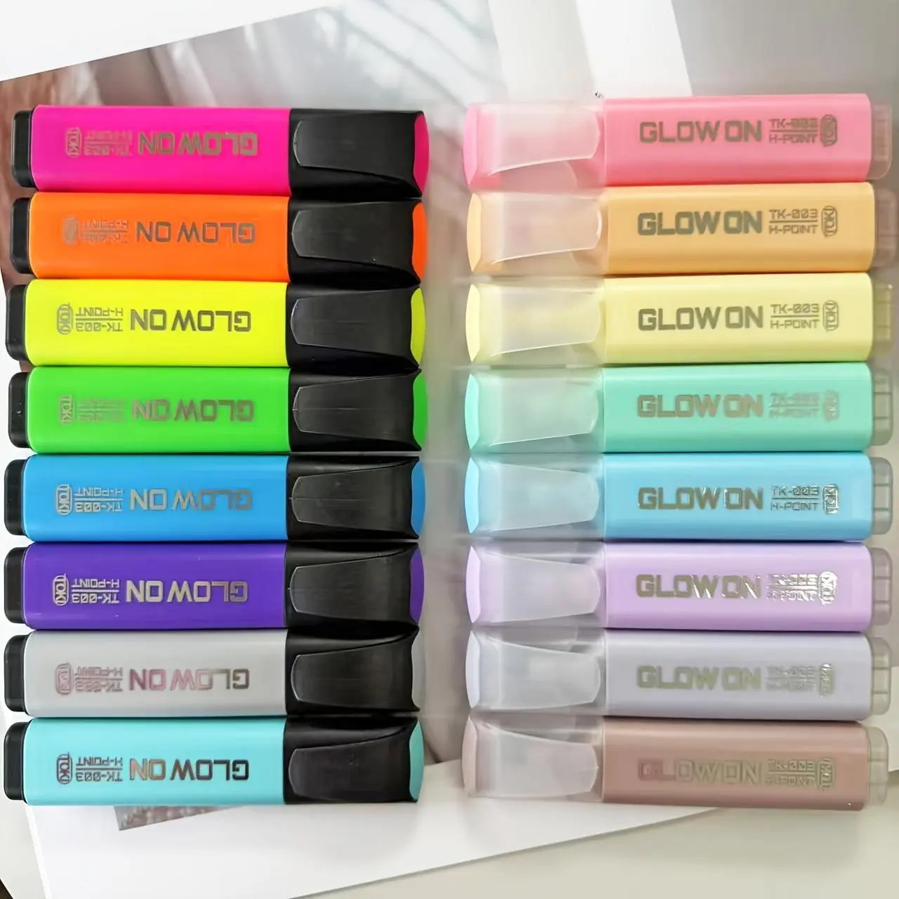 Highlighter Pen, Journaling Highlighters, 8 Counts/set Chisel Tip Marker Pen, Art Markers Pen, Journaling School & Office Supplies, Stationery Supplies for Home School Office, Writing Stationery