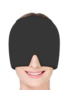 LMMAKE Migraine Relief Cap Headache Relief Cap Hat Ice Pack Wrap for Migraines Tension Stress Hangover Cold Cap Ice Hat for Women Men