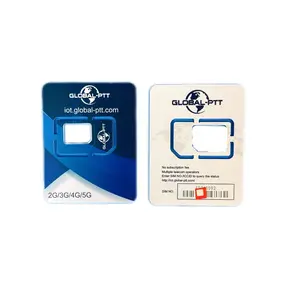 Global Sim Card Best Sim Radio Sim Unlimited Talking for Global-PTT Radio for Different Countries Work on Most of the Global WalkieTalkie Different Brand