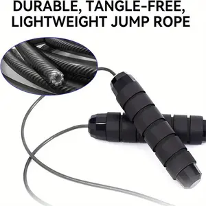 Adjustable Motion Speed Jump Rope, Number Weighted Handle Exercise Jump Rope, For Men and Women