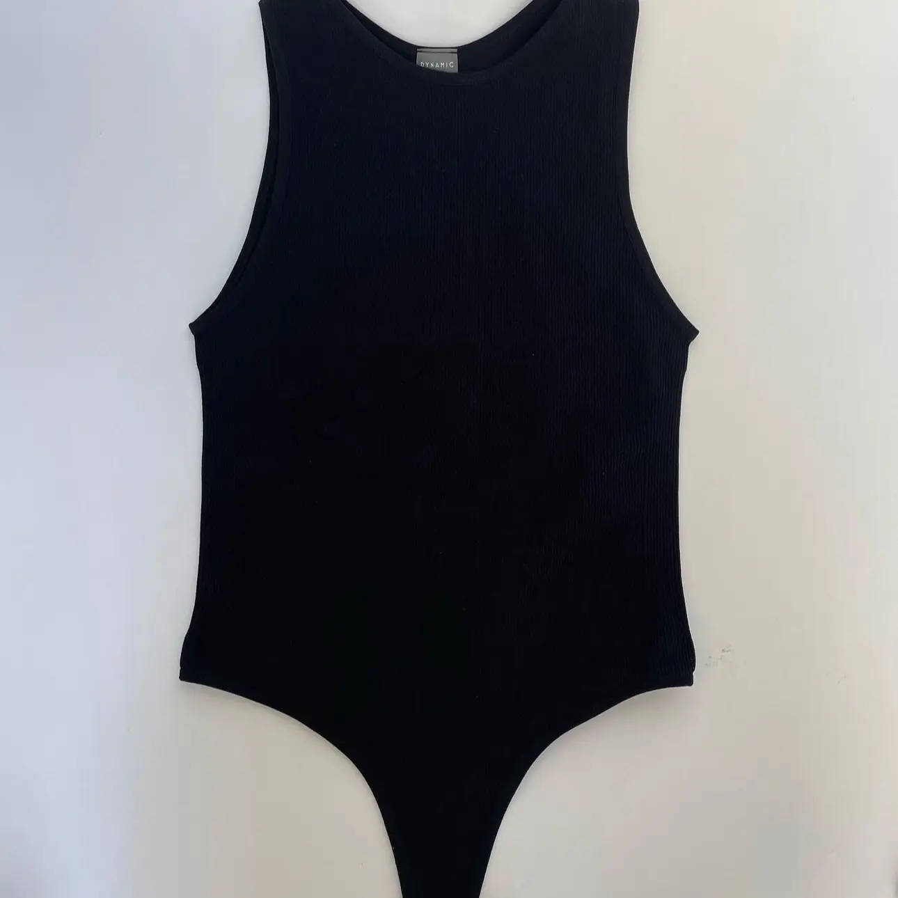 Women's Black Casual Body - One Size Stretch Bodysuit for Everyday Wear - Comfortable & Versatile Classic Style