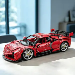 3982pcs Convertible Car Building Blocks Set, Adult Collection Series, Durable Abs Material, High Difficulty Assembly, Perfect Gift for Holidays