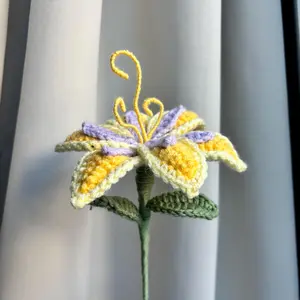 Crochet Rapunzel Flower