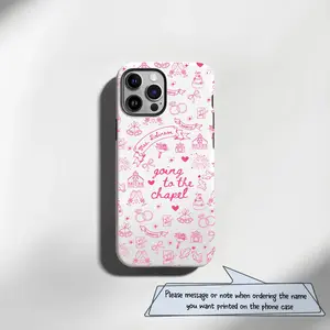 Custom Bride Phone Case, Wedding Phone Case, Going to the Chapel, personalized phone case, Bride to Be iPhone Galaxy Cellphone Smartphone