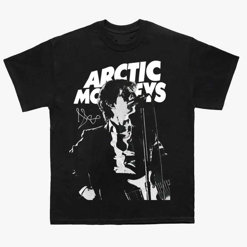 Vintage Arctic Monkeys Band T-Shirt, Indie Rock Graphic Tee, Unisex Heavy Cotton Shirt