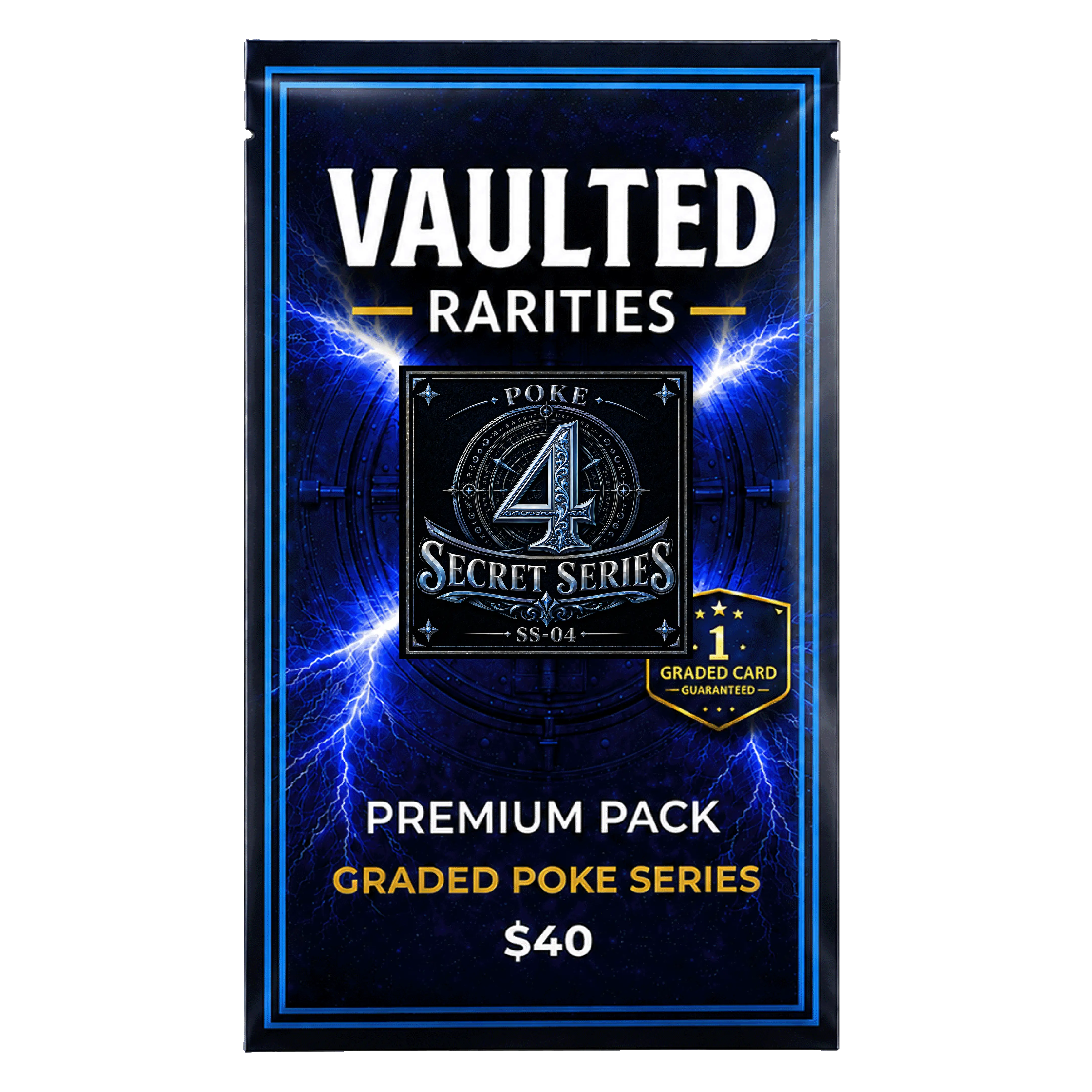 Vaulted Rarities - Poke Secret Series 4 Premium Pack (Auction)