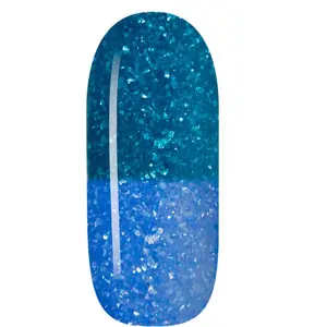 Sparkle & Co dp.326 Turquoise Crystal 1 ounce Dip Powder For Nails - 1 Jar Lasts 20-25 Manis