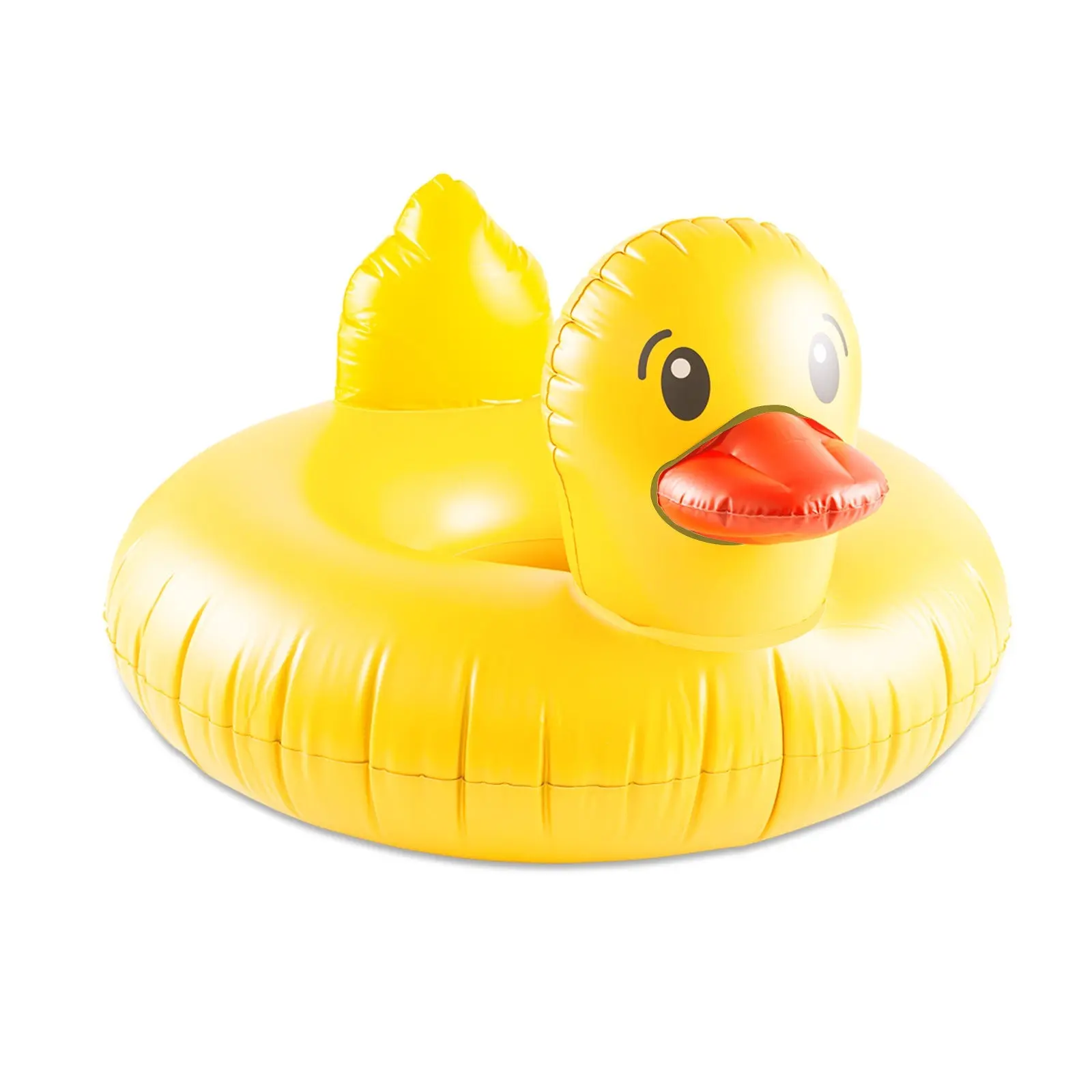 BigMouth Giant Duck Pool Float — Inflatable Pool Lounge Floatie for Ages 12+, Big Easy Air Valve for Fast Inflation, Cute Pool Party, Lake & Beach Day Gift
