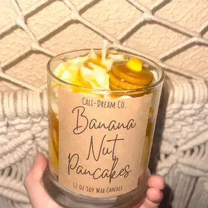 Banana Nut Pancakes Whipped Candle Banana Nut Pancakes Whipped Candle