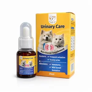 Cassiel-Pet Urinary Care Natural Cranberry Urinary Support Supplement Can Be Fed Directly Or Mixed Into Food Drops for Dogs & Cats