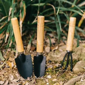 Garden Tool Set for Planting & Transplanting, Durable Heavy Duty Garden Tools with Handle for Easy Gardening Tasks, Essential Gardener Accessories