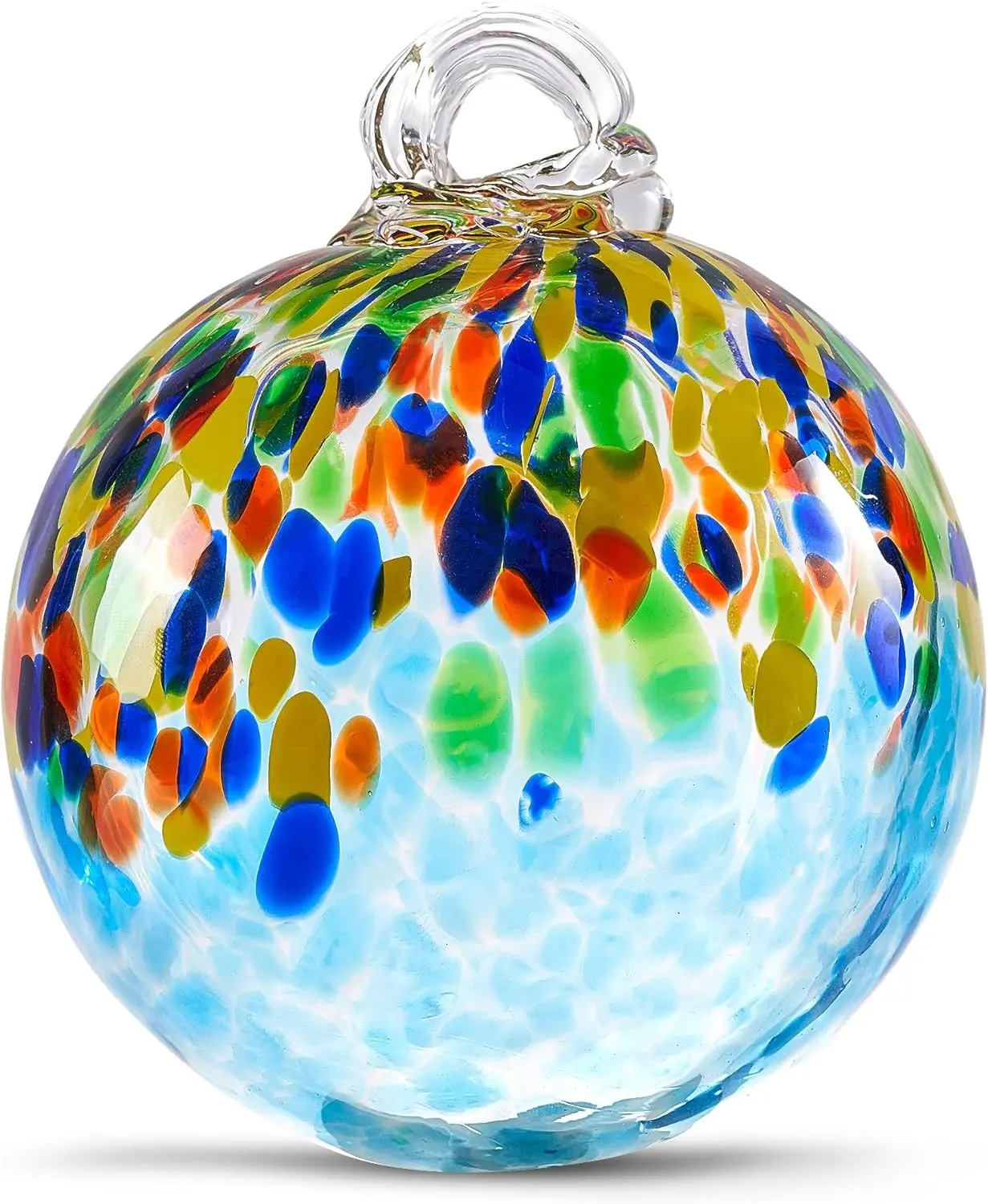 Hand Blown Glass Witch Ball,Glass Ball Ornament Hanging Garden Gazing Ball Indoor Outdoor Home Décor. (1)