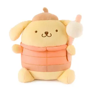 GUND Sanrio Hello Kitty and Friends Pompompurin Camping 6" Plush Toy