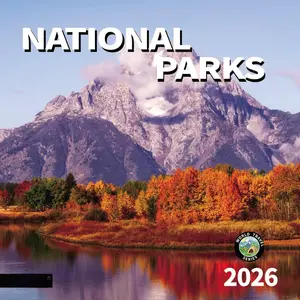 2026 Wall Calendar,Calendar 2026, November 2025 - December 2026, Wall Calendar National Parks, 12" x 24" Opened,Full Page Months Thick & Sturdy Paper for Calendar Organizing & Planning