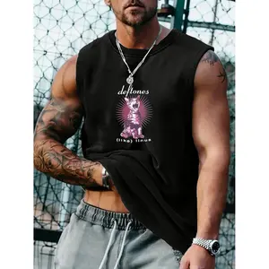 Vests Hop Rock Tee Women S-5XL Summer Tops Cotton Tees DeftonesS Singer Band Shirt Fashion Short Sleeve Tshirt Oversized-Shirts