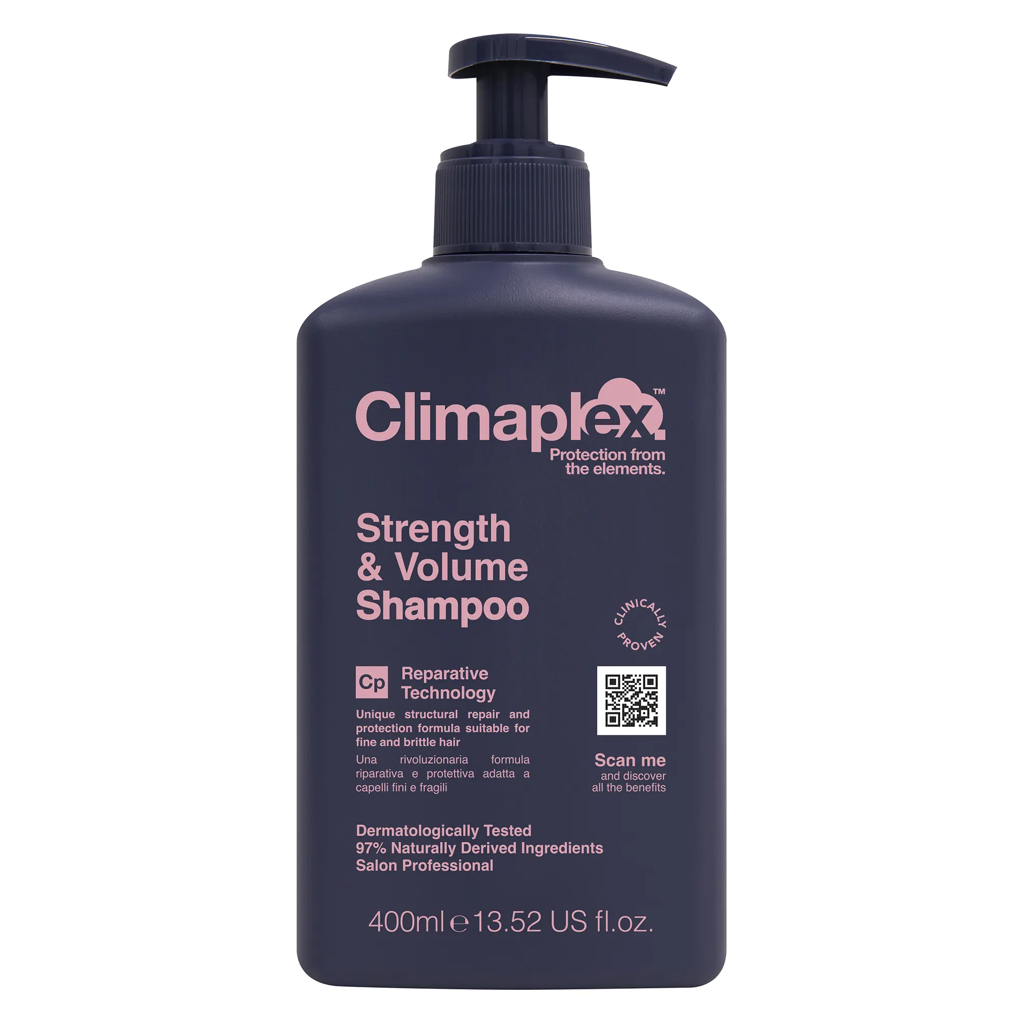 Strength and Volume Shampoo by Climaplex for Unisex - 13.52 oz Shampoo Strength and Volume Shampoo by Climaplex for Unisex - 13.52 oz Shampoo