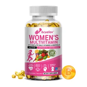 Bcuelov Women Multivitamin Health Supplements - Supports functional balance, energy levels, supports immune health,120 Capsule