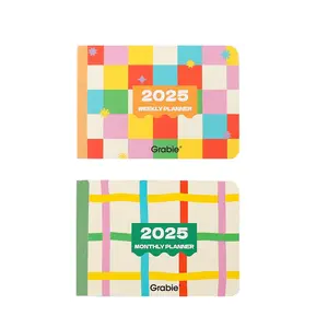 Grabie 2-IN-1 2025 Monthly & Weekly Planner, calendar, journal, TiktokShopSpringGlowUp, RefreshedLook