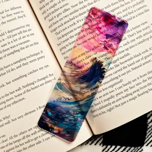 Ocean Waves (Translucent) - UV Printed Acrylic Bookmark