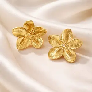 Golden Bloom Studs