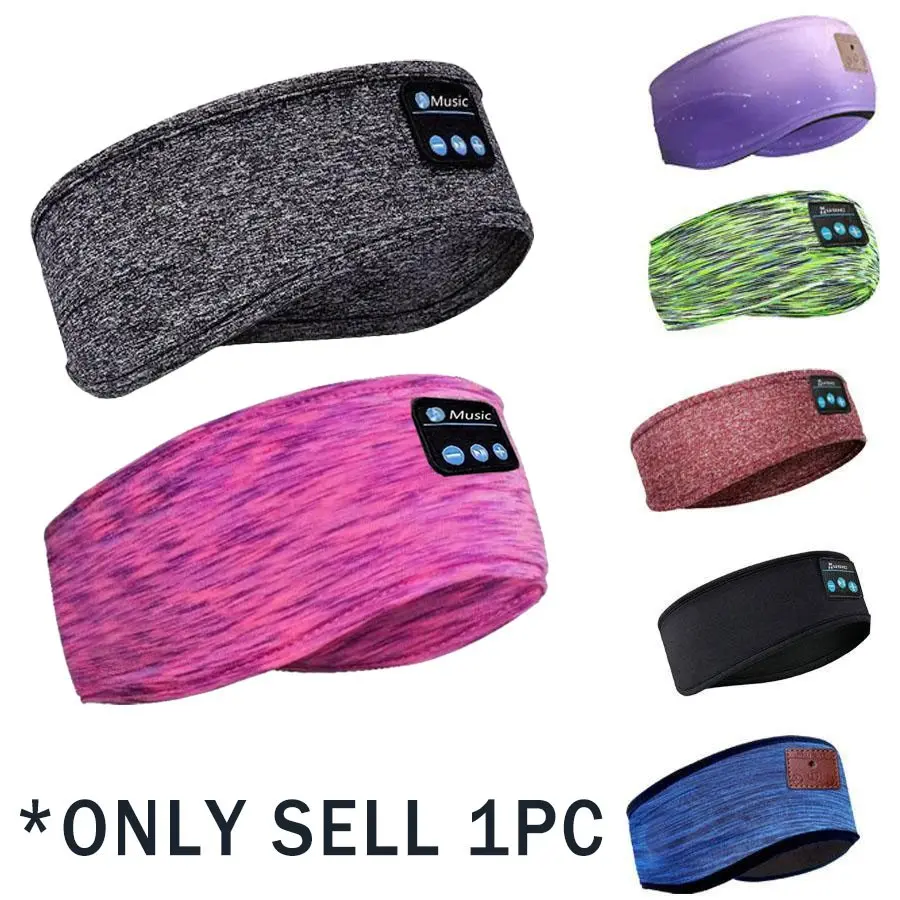EOWULFROST Wireless Sleep Headband Lightweight Headphones, Ultra-Thin HD Stereo Speakers, Ideal for Sleeping, Sports & Running, Cool Gadgets, Unique Gift Idea