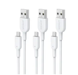 Lightning Cable(3-Pack), Powerline II [3ft MFi Certified] Charger DATA Cable/Sync Lightning Cord Compatible with iPhone SE 11 11 Pro 11 Pro Max Xs MAX XR X 8 7 6S 6 5, iPad and More