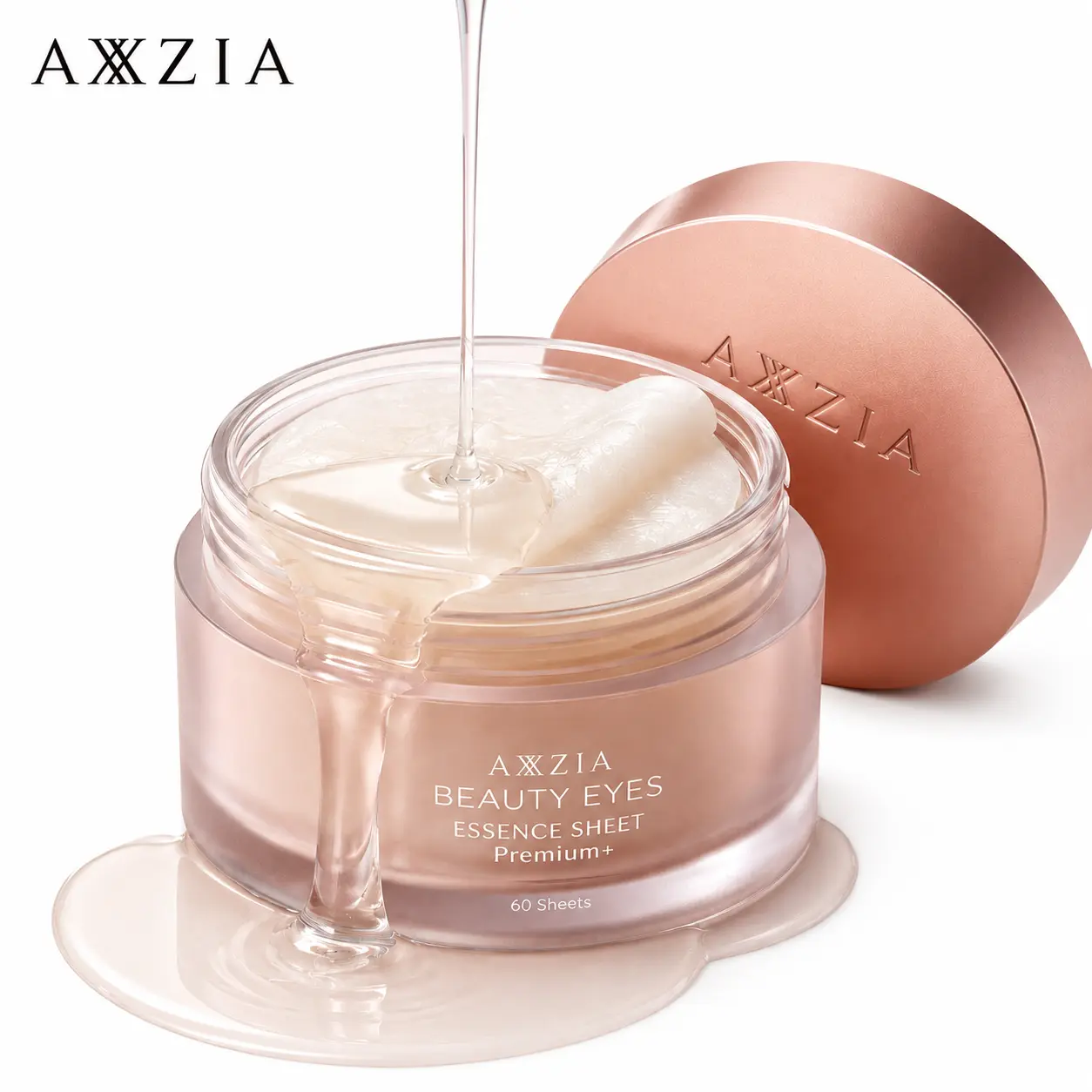 AXXZIA 4D Premium+ lifting Eye Patches (60pcs) | Japanese Anti-Aging Eye Mask with Vitamin K, Vitamin C & Mineral Complex | Dark Circles, Puffiness, Fine Lines & Droopy Eyelid Care