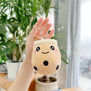 Boba Tea Plush with Keychain - Perfect for Kids