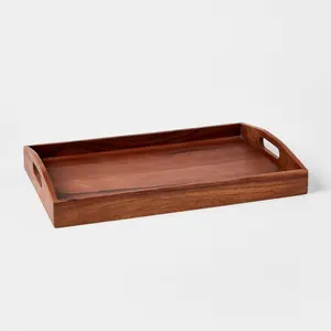 20" x 13" Wood Signature Serving Tray - Threshold