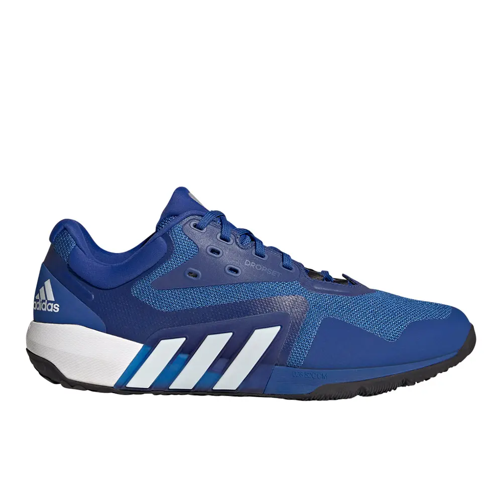 adidas Mens Dropset Trainer Weightlifting Sneakers Shoes - Blue