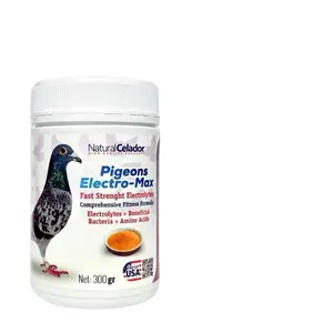 Natural Celador Electro-Max 300g - Total Recovery with Electrolytes, Probiotics and Vitamins for Pigeons