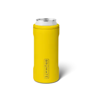 BrüMate Hopsulator Slim Insulated Can Cooler | 12oz Slim Cans | Skinny Can Stainless Steel Drink Holder
