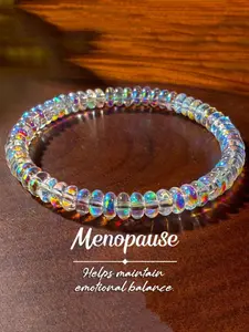 Menopause Balancing Bracelet, Menopause Bangle, Elastic Cord Jewelry, Helps Maintain Emotional Balance, Comfortable & Stylish Accessory, Trendy Bangle, Stretch Bangle, Fashion Bracelet