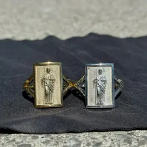 925 Silver San Judas Ring