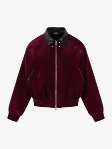 Thesupermade Retro Velvet Luxury Lapel Jacket Coats Casual
