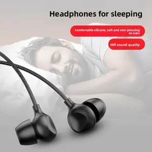 Yingteng Sleep Headphones TYPE-C In-Ear Comfortable Noise-Isolating Soft Silicone Wired Headphones for Apple Devices