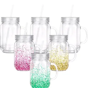 20oz Café snowglobe acrílic cup