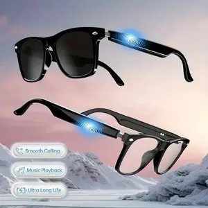 Voice of the Future Smart Vision Audio Sunglasses for Men Women Polarized Lenses Bluetooth Hands-Free Calling UV Protection Voice Assistant Compatible Outdoor Use