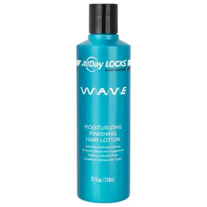 AllDay Locks Wave Finishing Lotion, Hydrating Lightweight Haircare Gel, 7.7 oz, Frizz-Control Styling Product