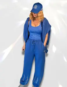Moon Silver Glow Sweatpants | Spicy Bloom