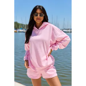 Everyday Ease Light Pink Hoodie