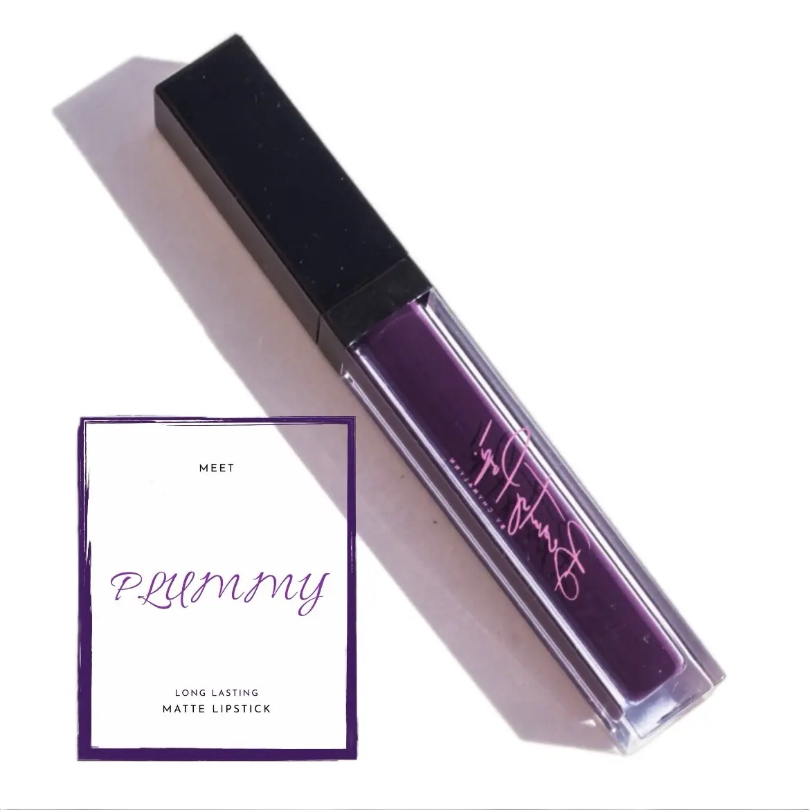 Ghoul Plum Purple Matte Liquid Lipstick for Women - Cosmetics Makeup