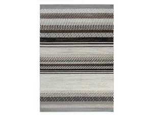 HomeRoots 506682 7 x 10 ft. Beige Striped Rectangle Area Rug